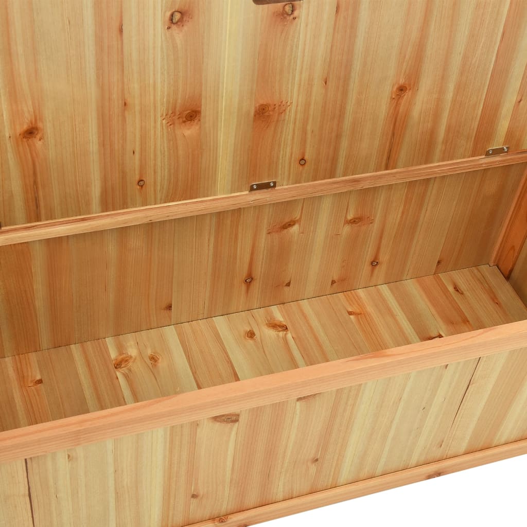 vidaXL Ławka, 107x45x75,5 cm, lite drewno jodłowe