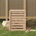 vidaXL Kompostownik, 63,5x63,5x77,5 cm, lite drewno sosnowe