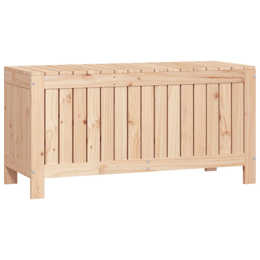 vidaXL Skrzynia ogrodowa, 108x42,5x54 cm, lite drewno sosnowe