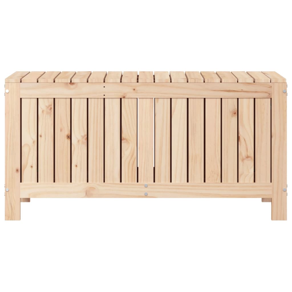 vidaXL Skrzynia ogrodowa, 108x42,5x54 cm, lite drewno sosnowe