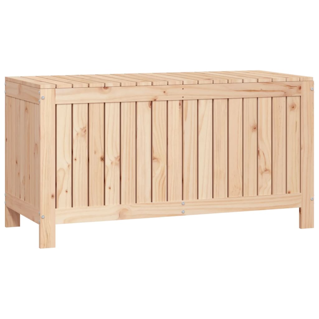 vidaXL Skrzynia ogrodowa, 115x49x60 cm, lite drewno sosnowe