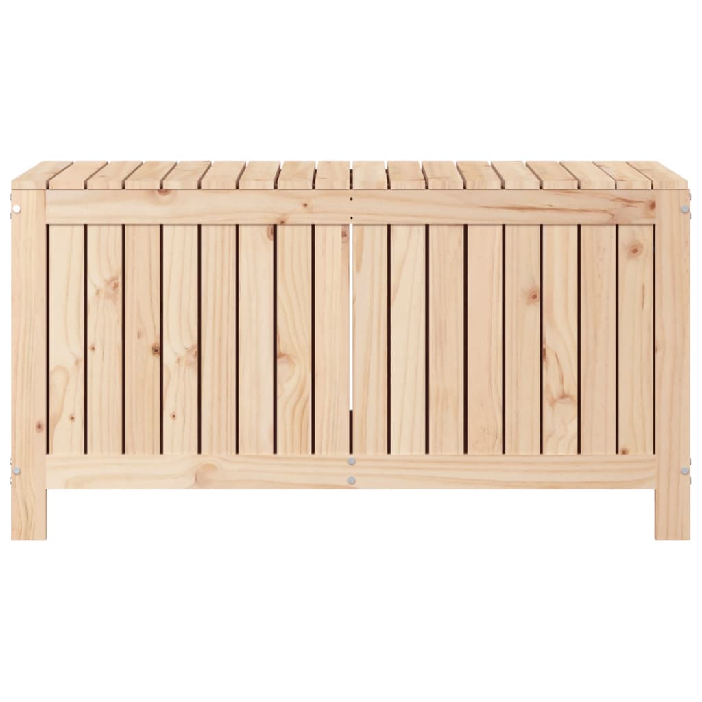 vidaXL Skrzynia ogrodowa, 115x49x60 cm, lite drewno sosnowe