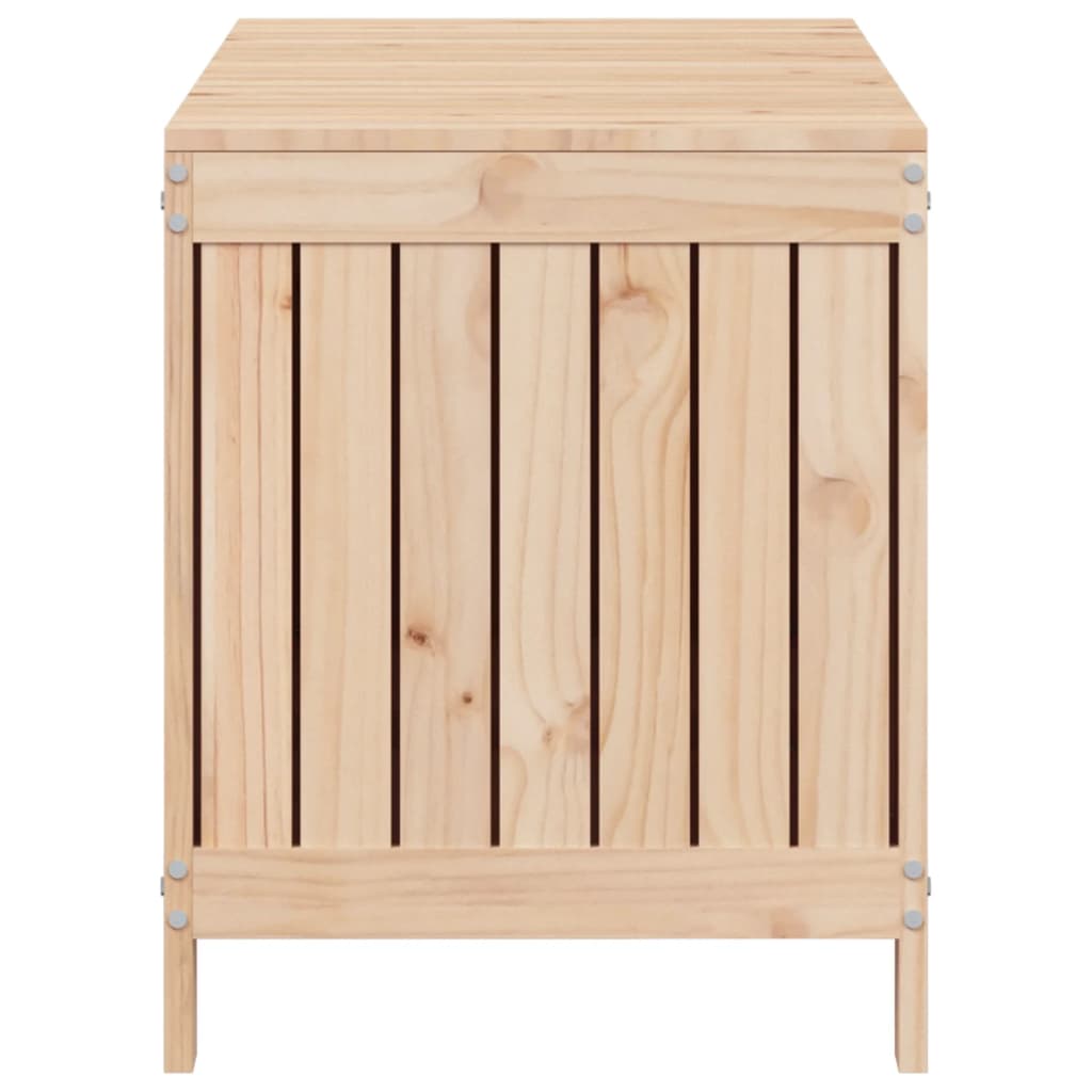 vidaXL Skrzynia ogrodowa, 115x49x60 cm, lite drewno sosnowe