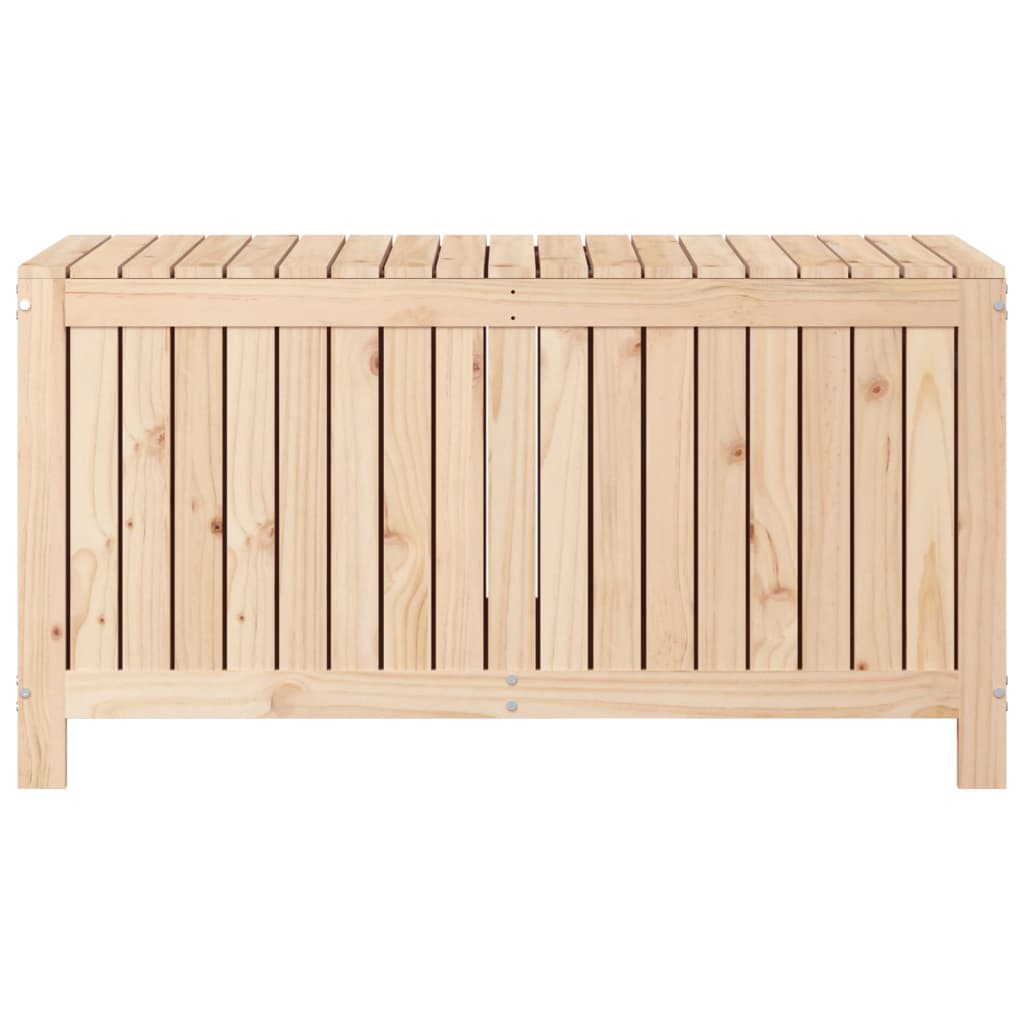 vidaXL Skrzynia ogrodowa, 121x55x64 cm, lite drewno sosnowe