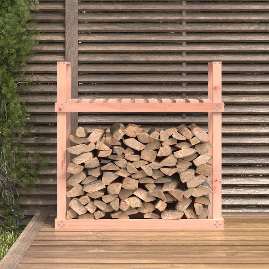 vidaXL Stojak na drewno, 110x35x108,5 cm, lite drewno daglezjowe