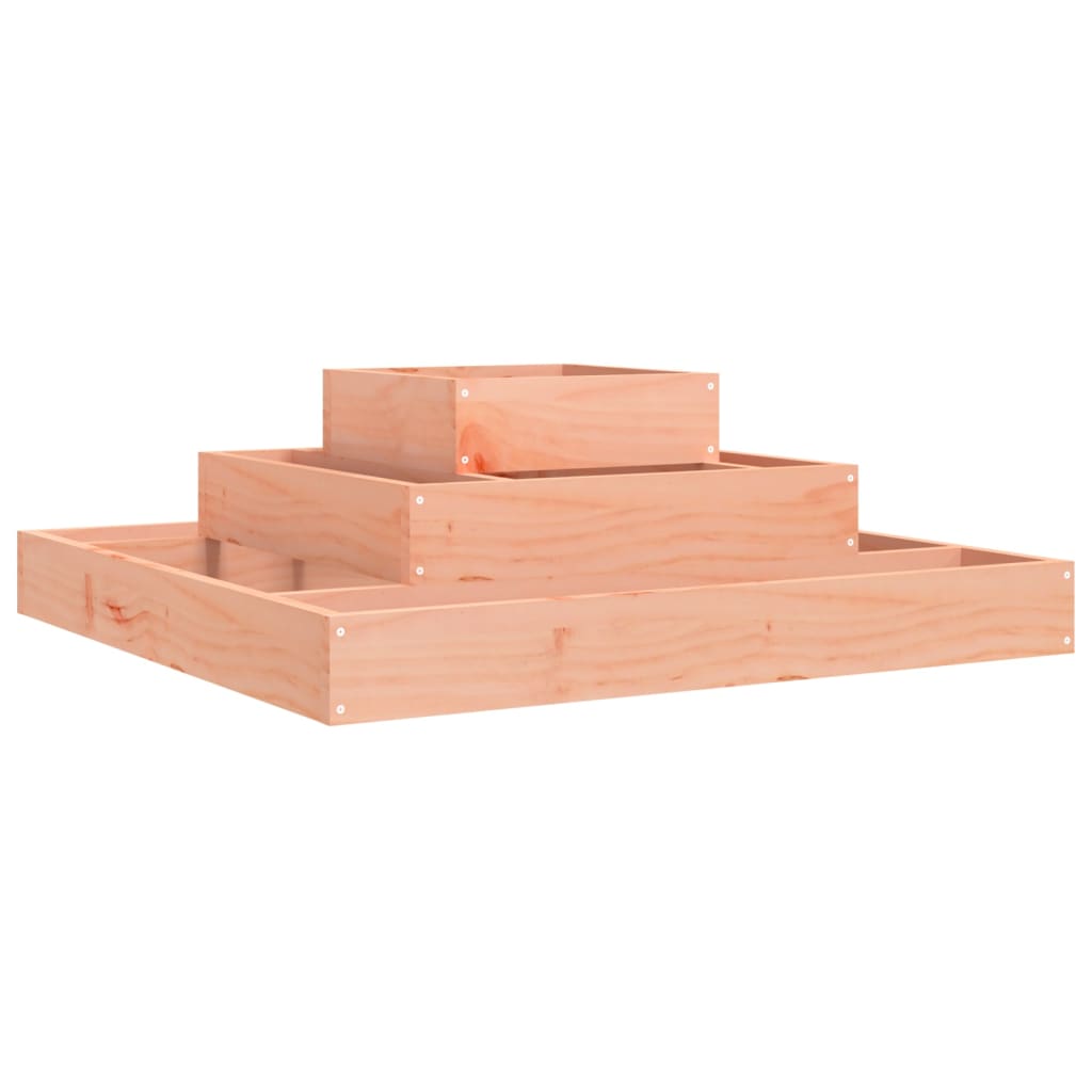 vidaXL Donica, 80x80x27 cm, lite drewno daglezjowe