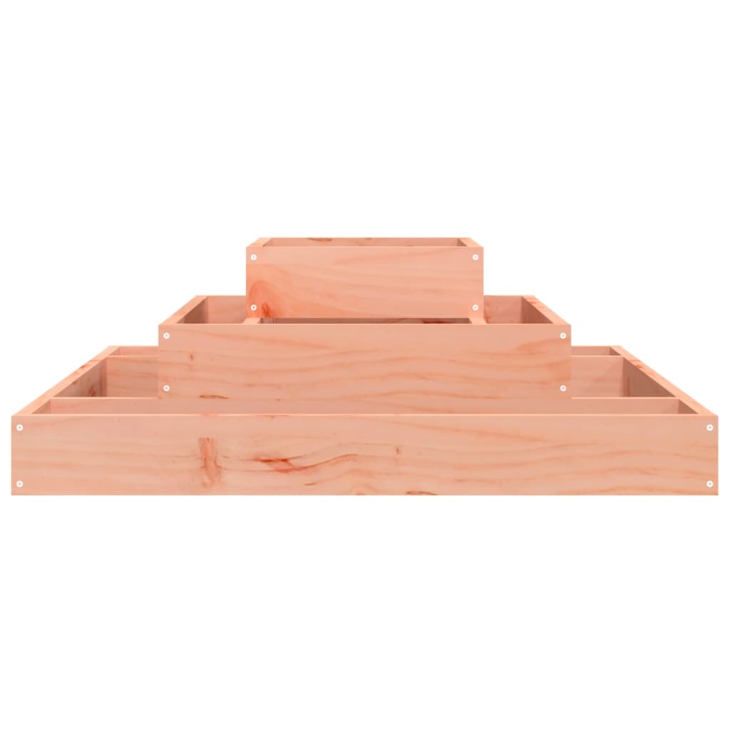vidaXL Donica, 80x80x27 cm, lite drewno daglezjowe
