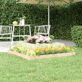 vidaXL Donica, 110x110x27 cm, lite drewno sosnowe