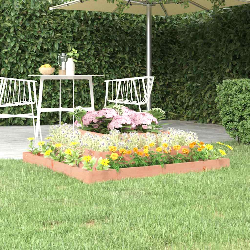 vidaXL Donica, 110x110x27 cm, lite drewno daglezjowe