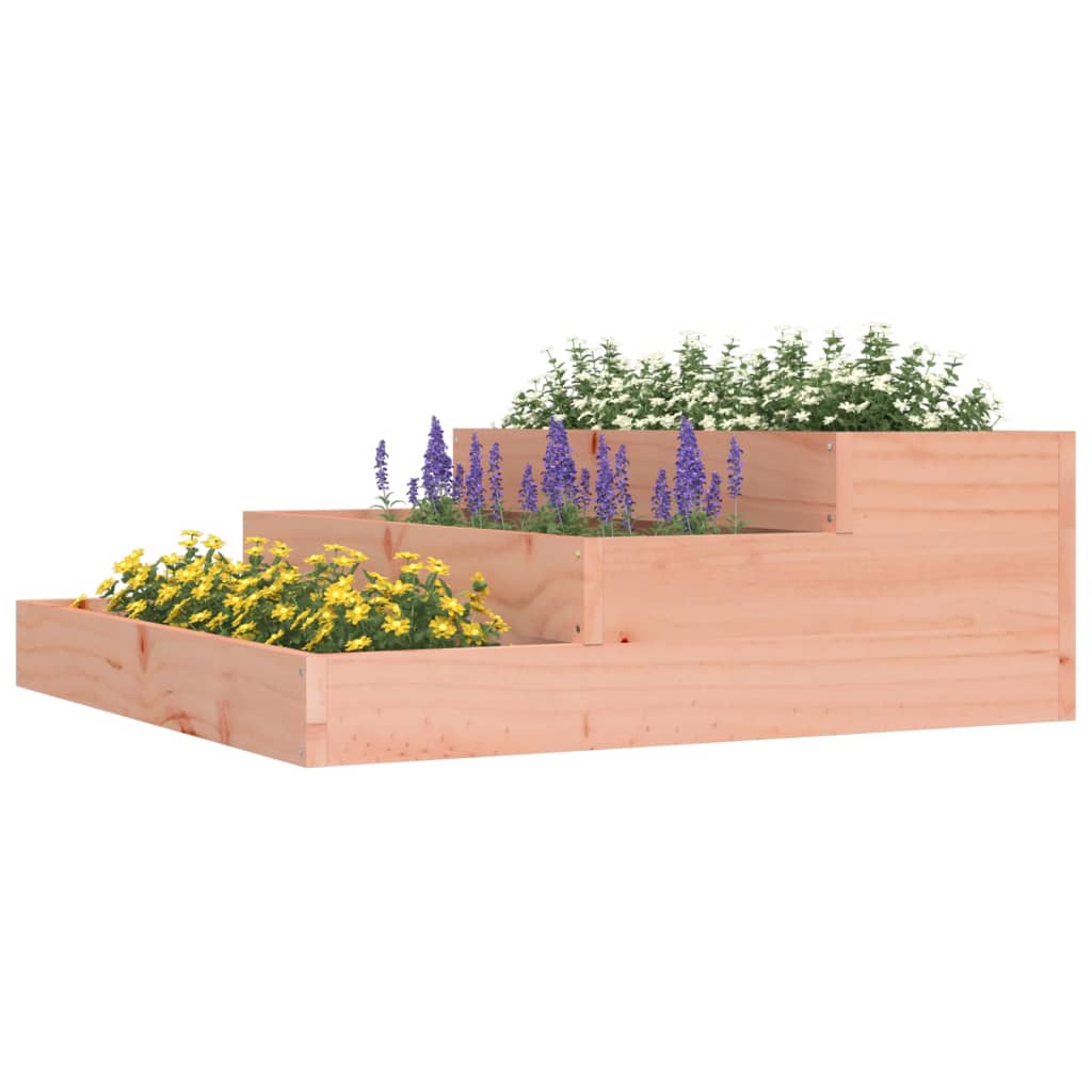 vidaXL Donica, 78x78x27 cm, lite drewno daglezjowe