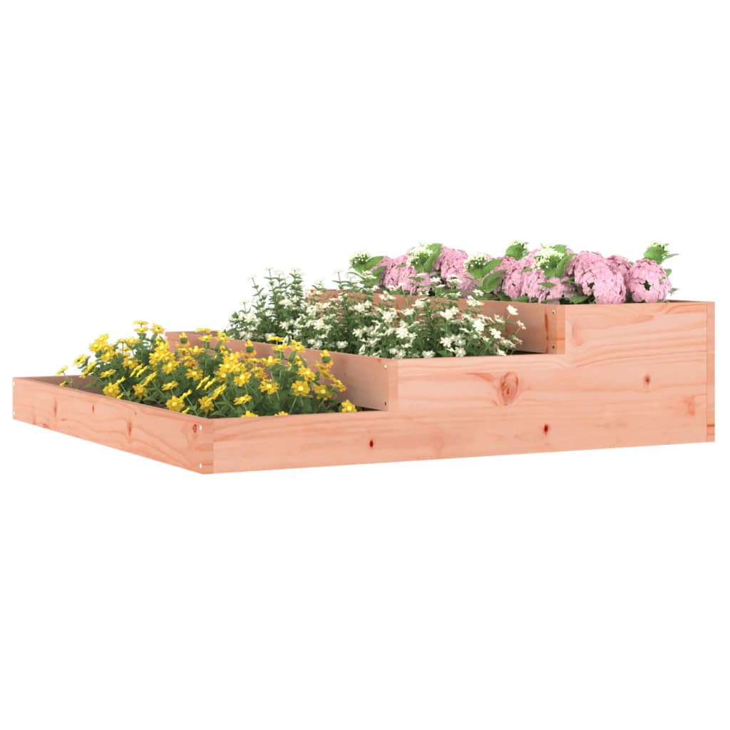 vidaXL Donica, 107x107x27 cm, lite drewno daglezjowe