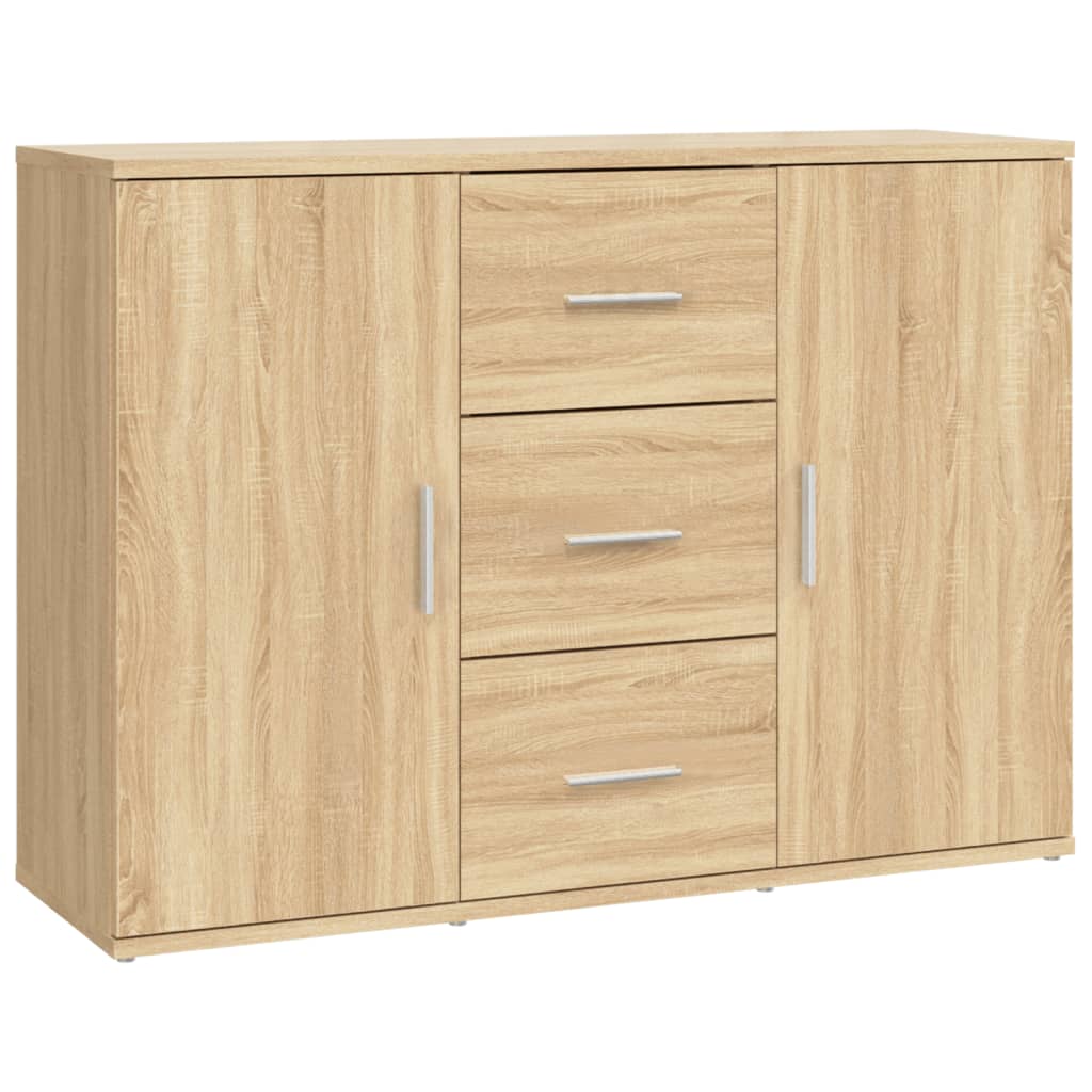 vidaXL Szafka, dąb sonoma, 91x29,5x65 cm, materiał drewnopochodny