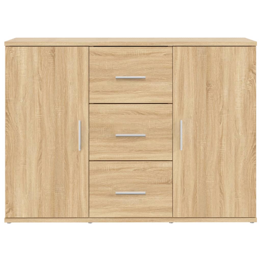 vidaXL Szafka, dąb sonoma, 91x29,5x65 cm, materiał drewnopochodny