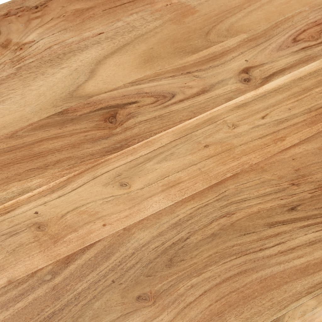 vidaXL Stolik kawowy, 110x55x35 cm, lite drewno akacjowe