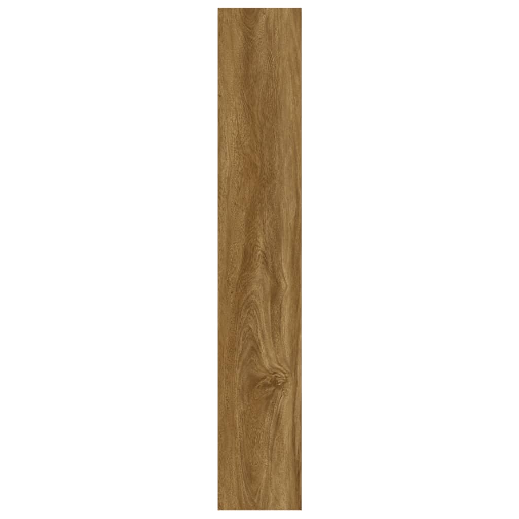 vidaXL Panele ścienne, drewnopodobne, brązowe, PVC, 2,06 m²