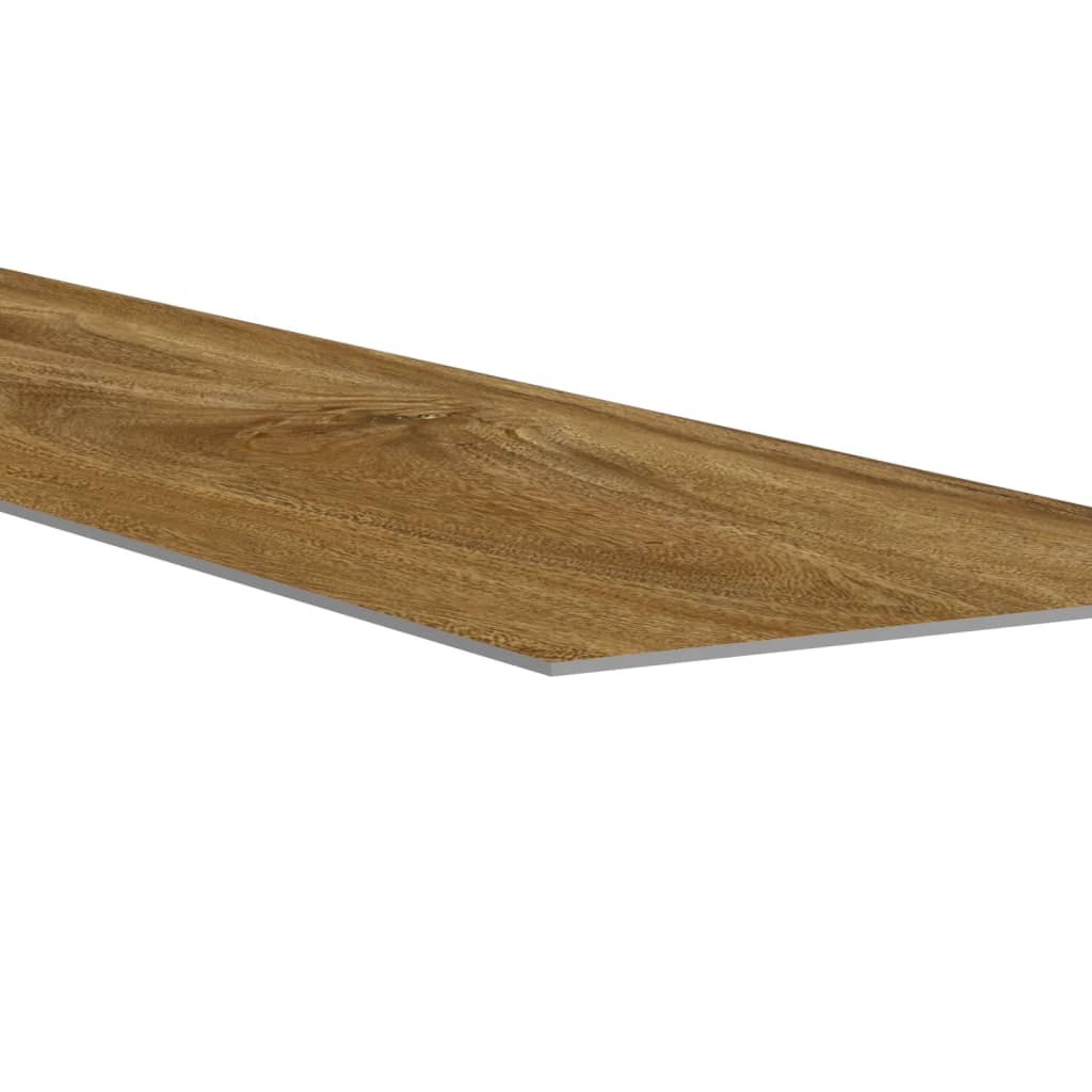 vidaXL Panele ścienne, drewnopodobne, brązowe, PVC, 2,06 m²