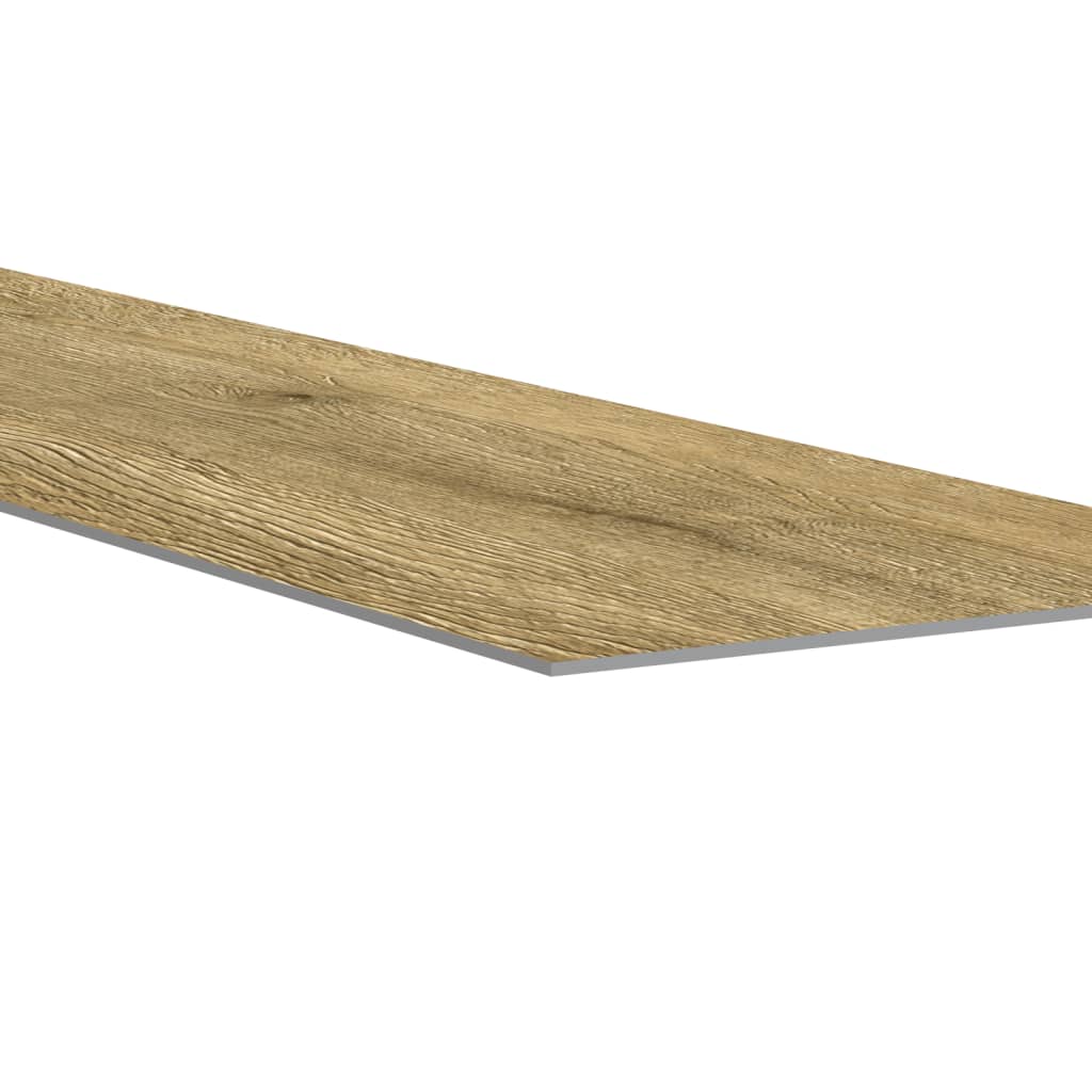 vidaXL Panele ścienne, drewnopodobne, brązowe, PVC, 2,06 m²