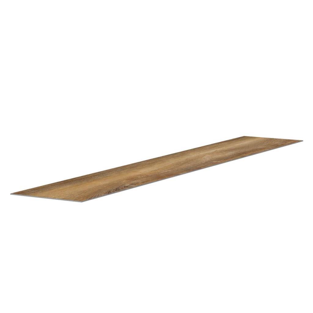 vidaXL Panele ścienne, drewnopodobne, brązowe, PVC, 2,06 m²
