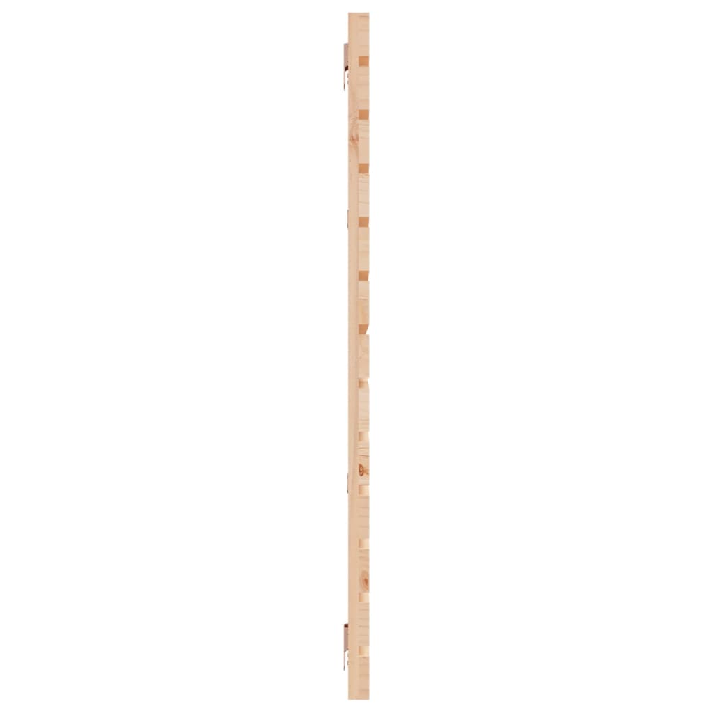 vidaXL Wezgłowie łóżka, 206x3x91,5 cm, lite drewno sosnowe