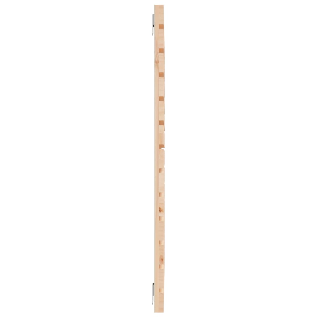 vidaXL Wezgłowie łóżka, 96x3x91,5 cm, lite drewno sosnowe