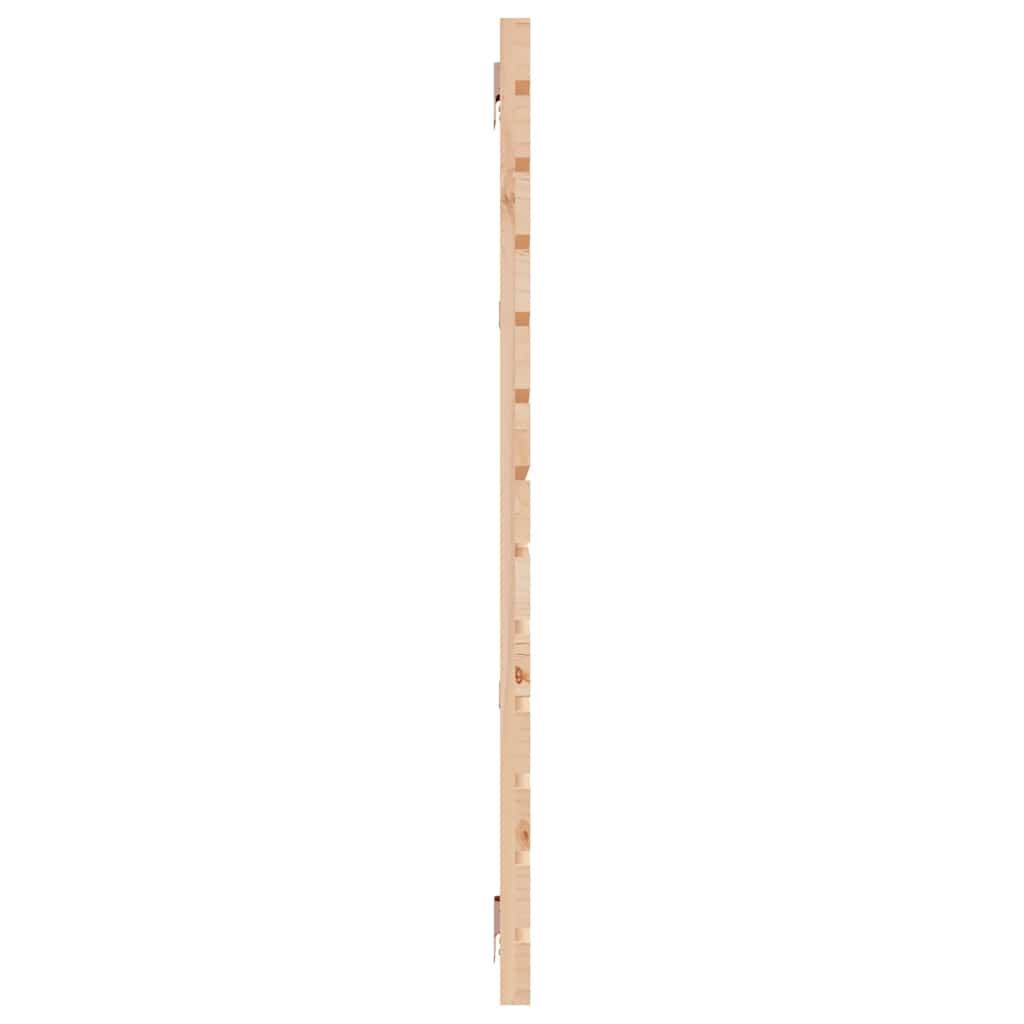 vidaXL Wezgłowie łóżka, 156x3x91,5 cm, lite drewno sosnowe