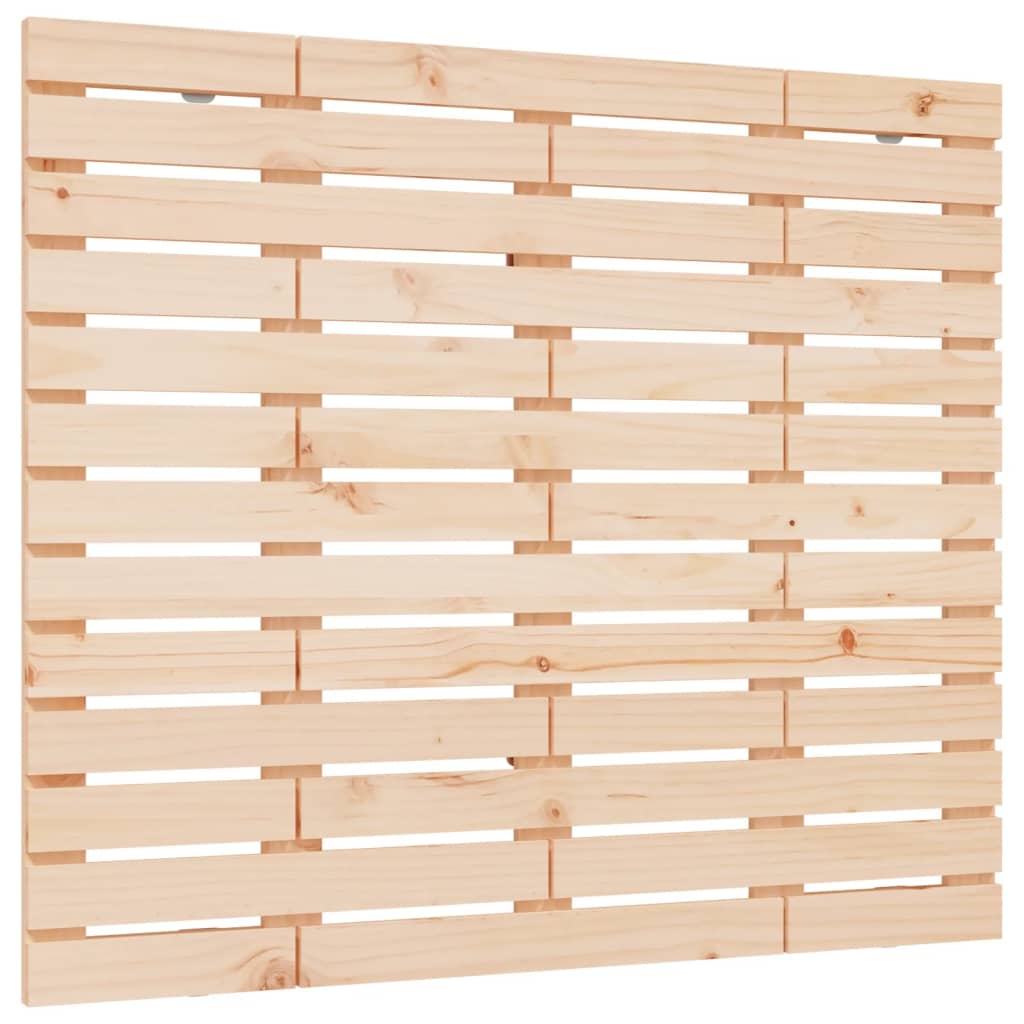 vidaXL Wezgłowie łóżka, 81x3x91,5 cm, lite drewno sosnowe