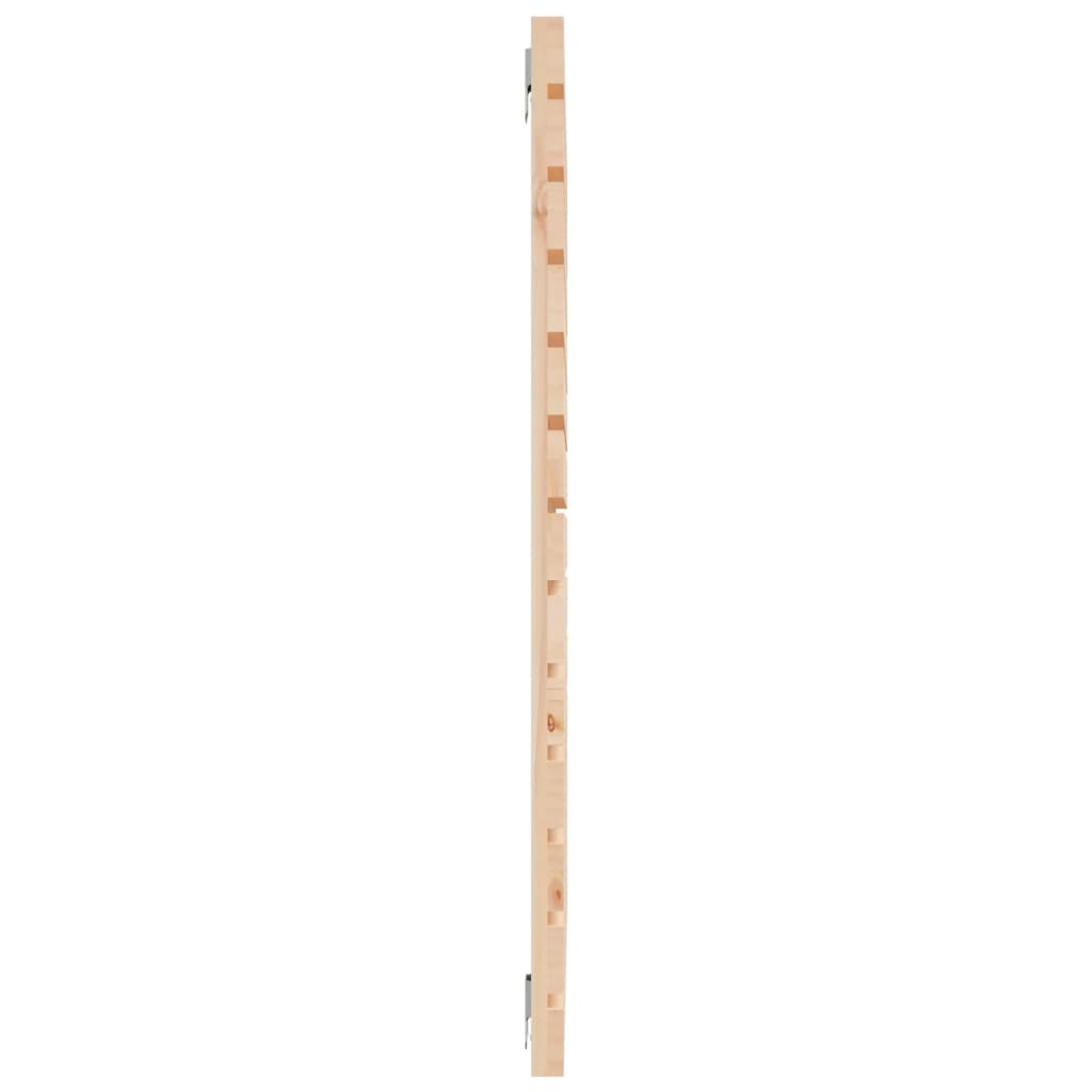 vidaXL Wezgłowie łóżka, 141x3x91,5 cm, lite drewno sosnowe