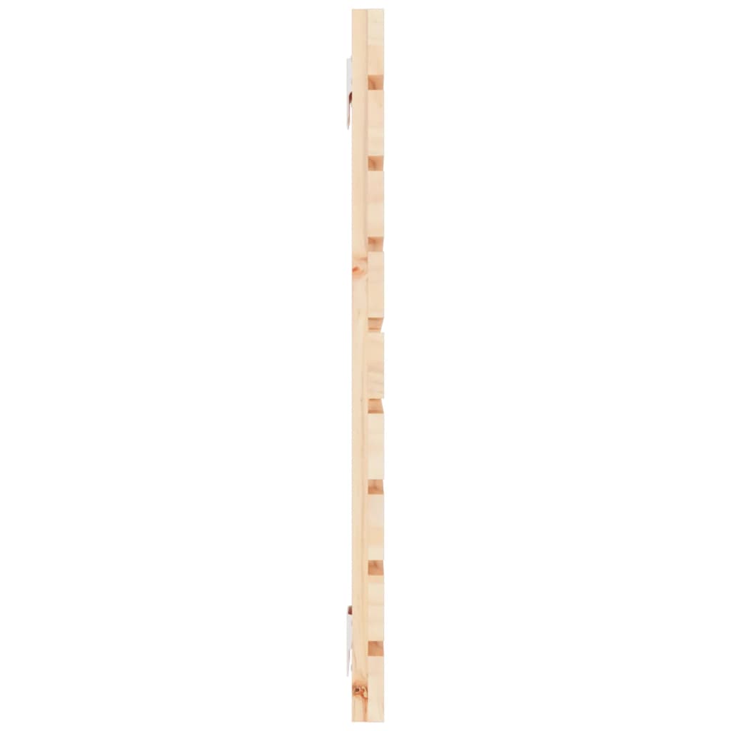 vidaXL Wezgłowie łóżka, 126x3x63 cm, lite drewno sosnowe