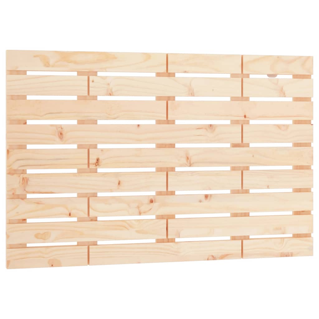 vidaXL Wezgłowie łóżka, 81x3x63 cm, lite drewno sosnowe