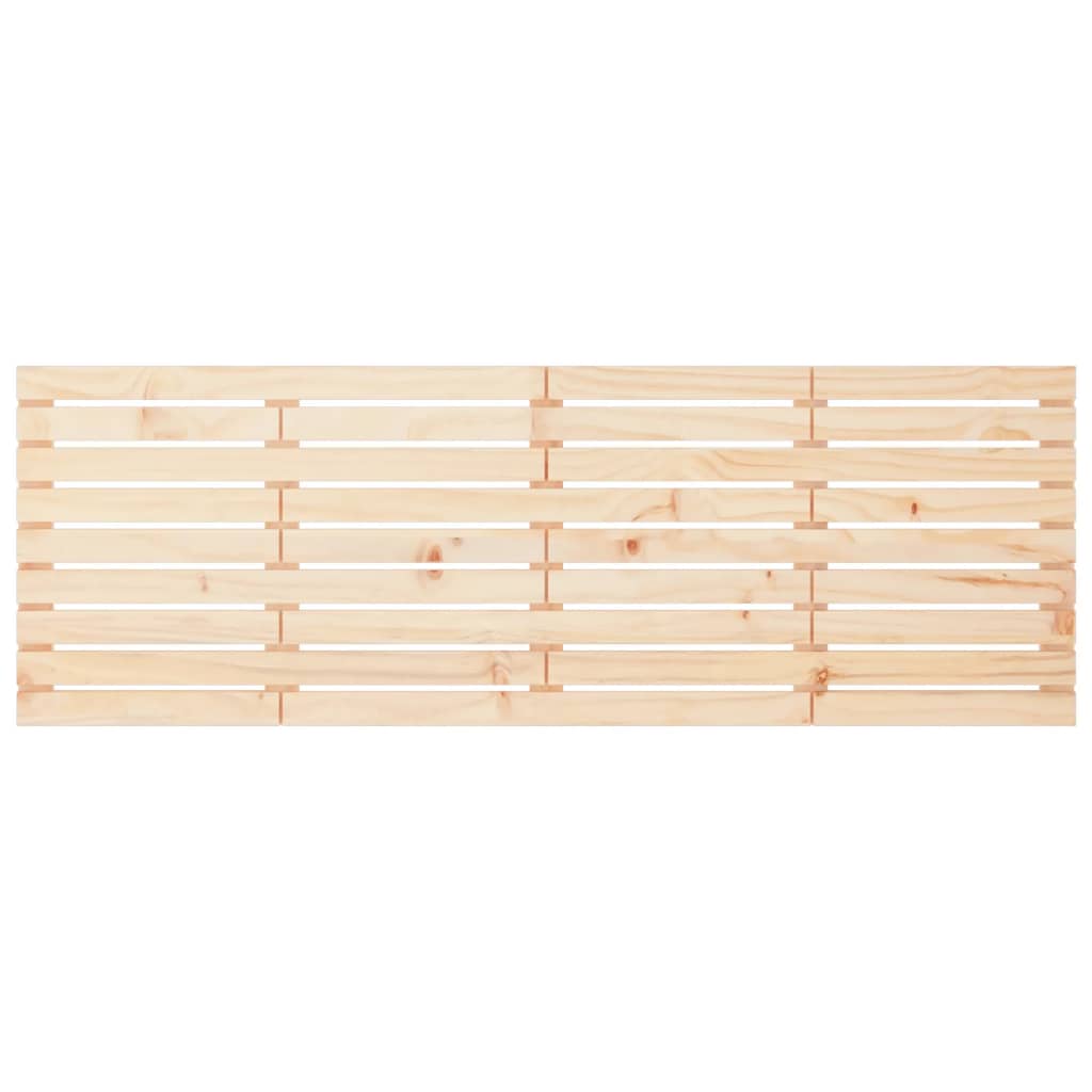 vidaXL Wezgłowie łóżka, 166x3x63 cm, lite drewno sosnowe