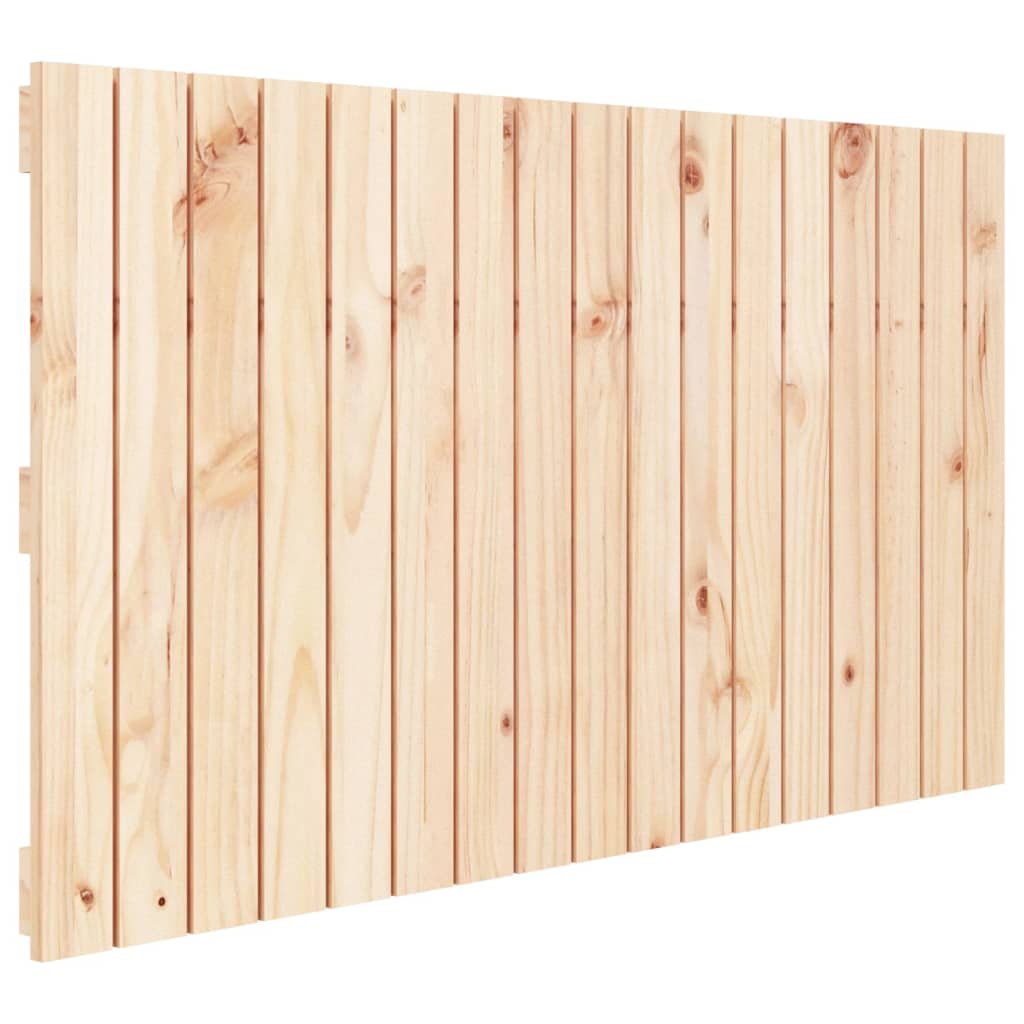 vidaXL Wezgłowie łóżka, 108x3x60 cm, lite drewno sosnowe