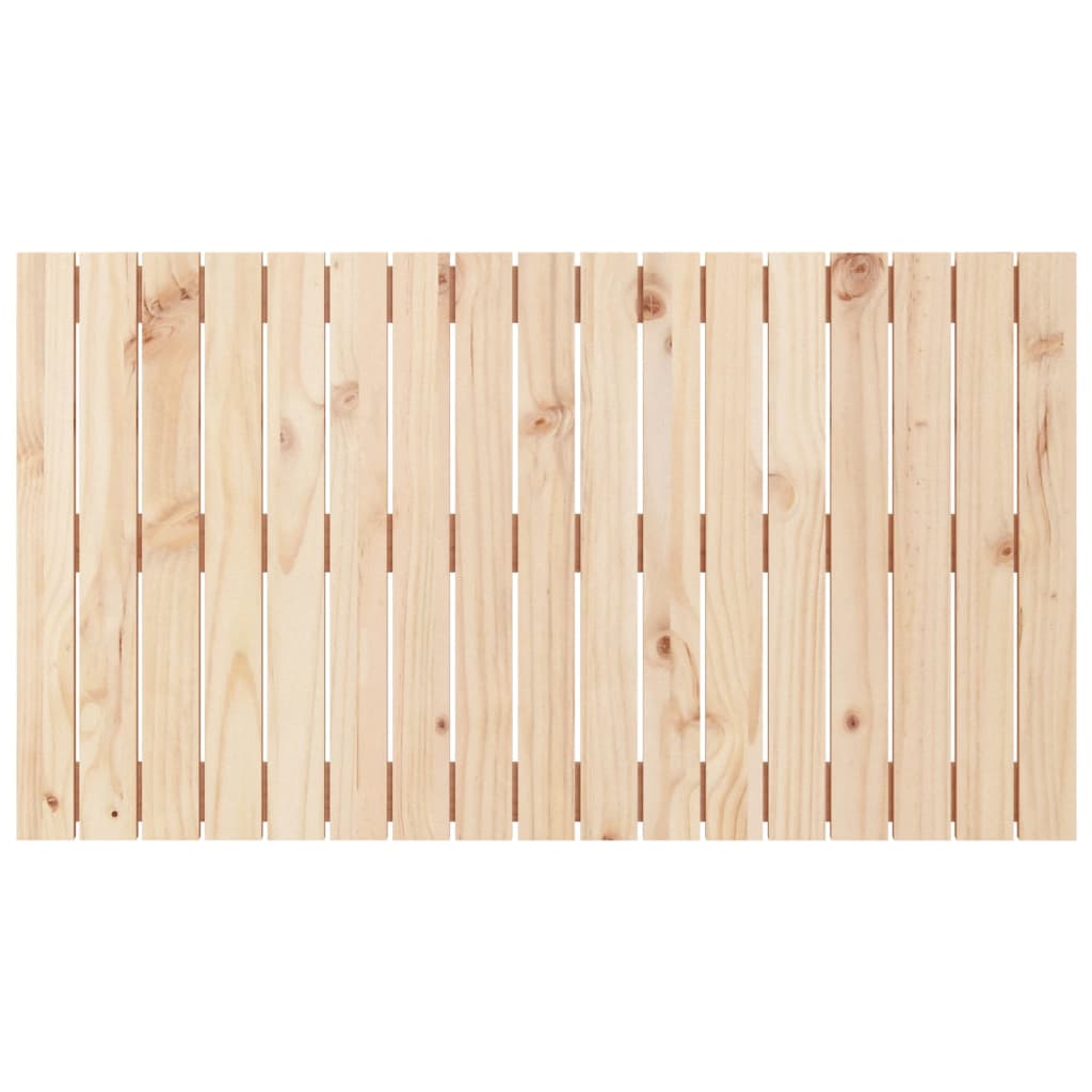 vidaXL Wezgłowie łóżka, 108x3x60 cm, lite drewno sosnowe