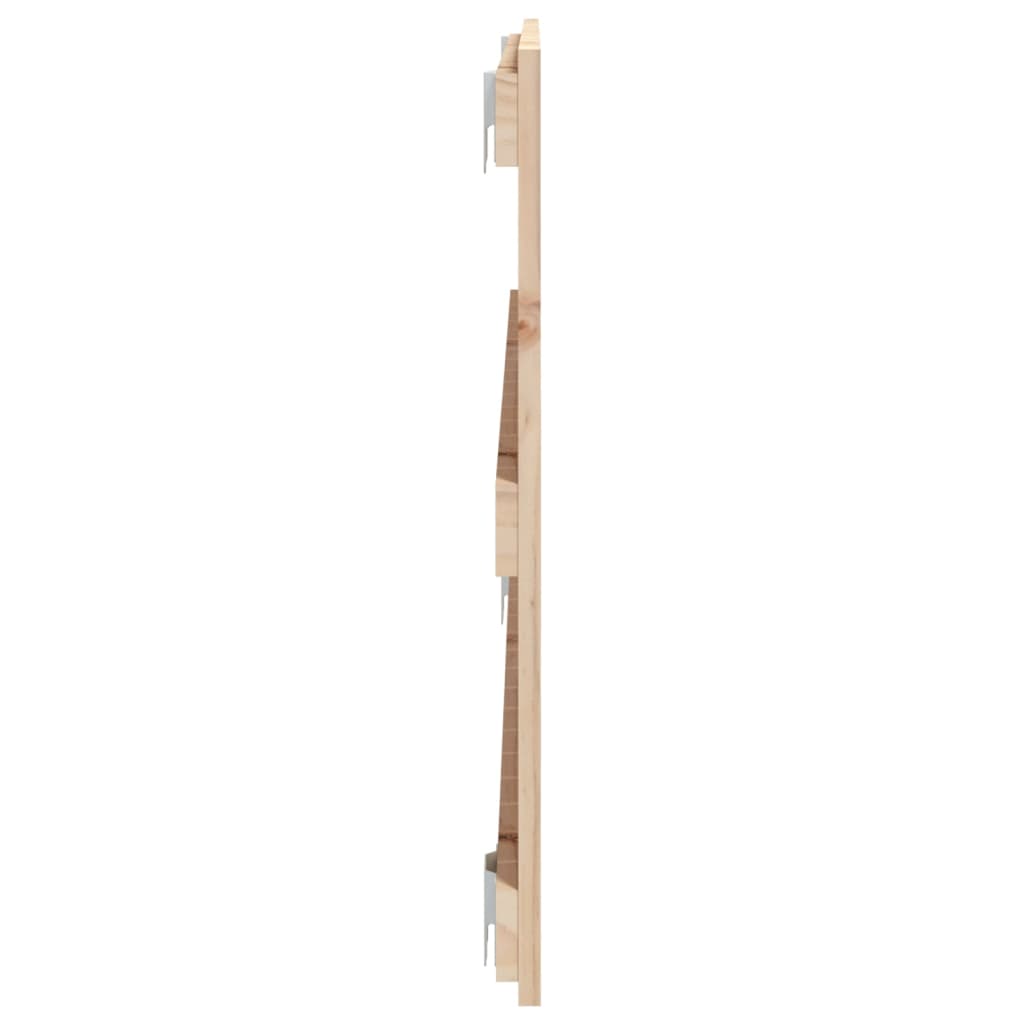 vidaXL Wezgłowie łóżka, 108x3x60 cm, lite drewno sosnowe