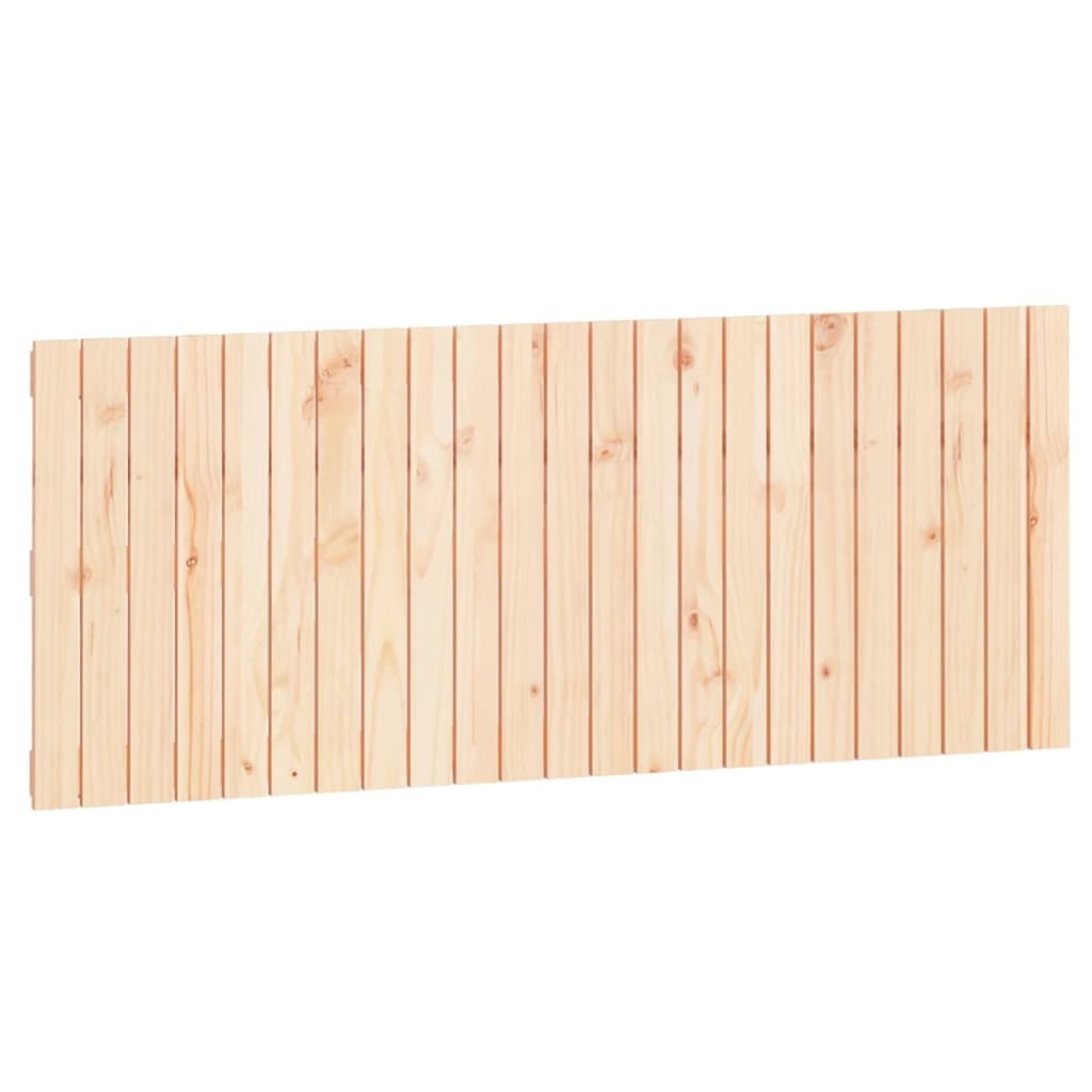 vidaXL Wezgłowie łóżka, 147x3x60 cm, lite drewno sosnowe