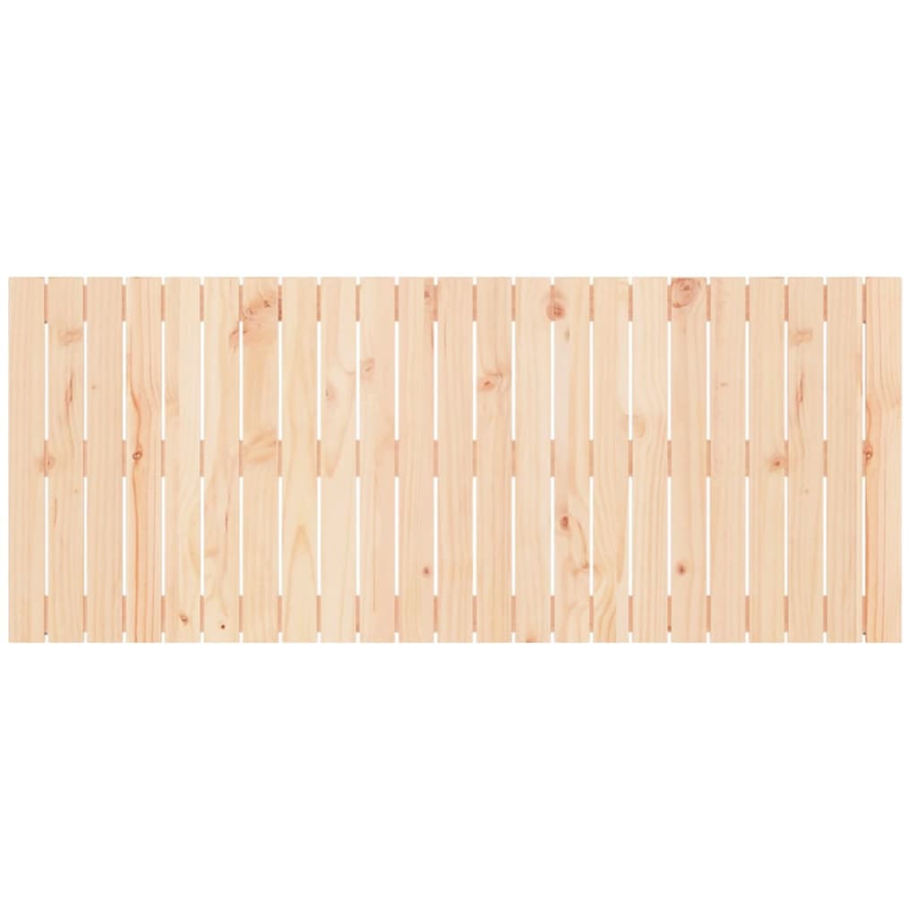 vidaXL Wezgłowie łóżka, 147x3x60 cm, lite drewno sosnowe