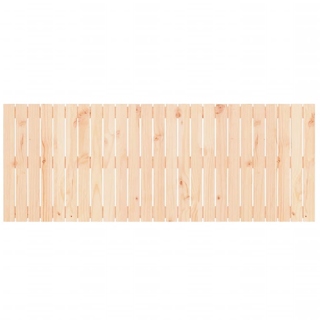 vidaXL Wezgłowie łóżka, 159,5x3x60 cm, lite drewno sosnowe
