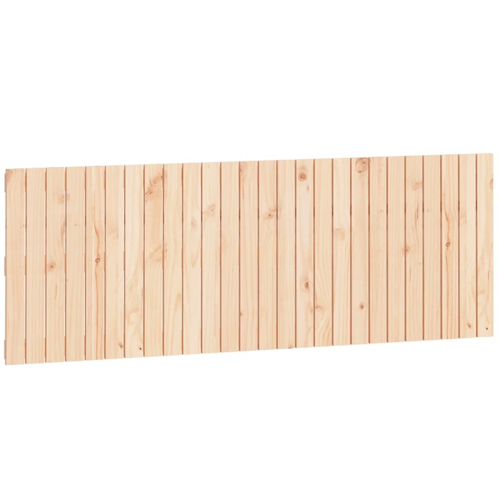 vidaXL Wezgłowie łóżka, 166x3x60 cm, lite drewno sosnowe