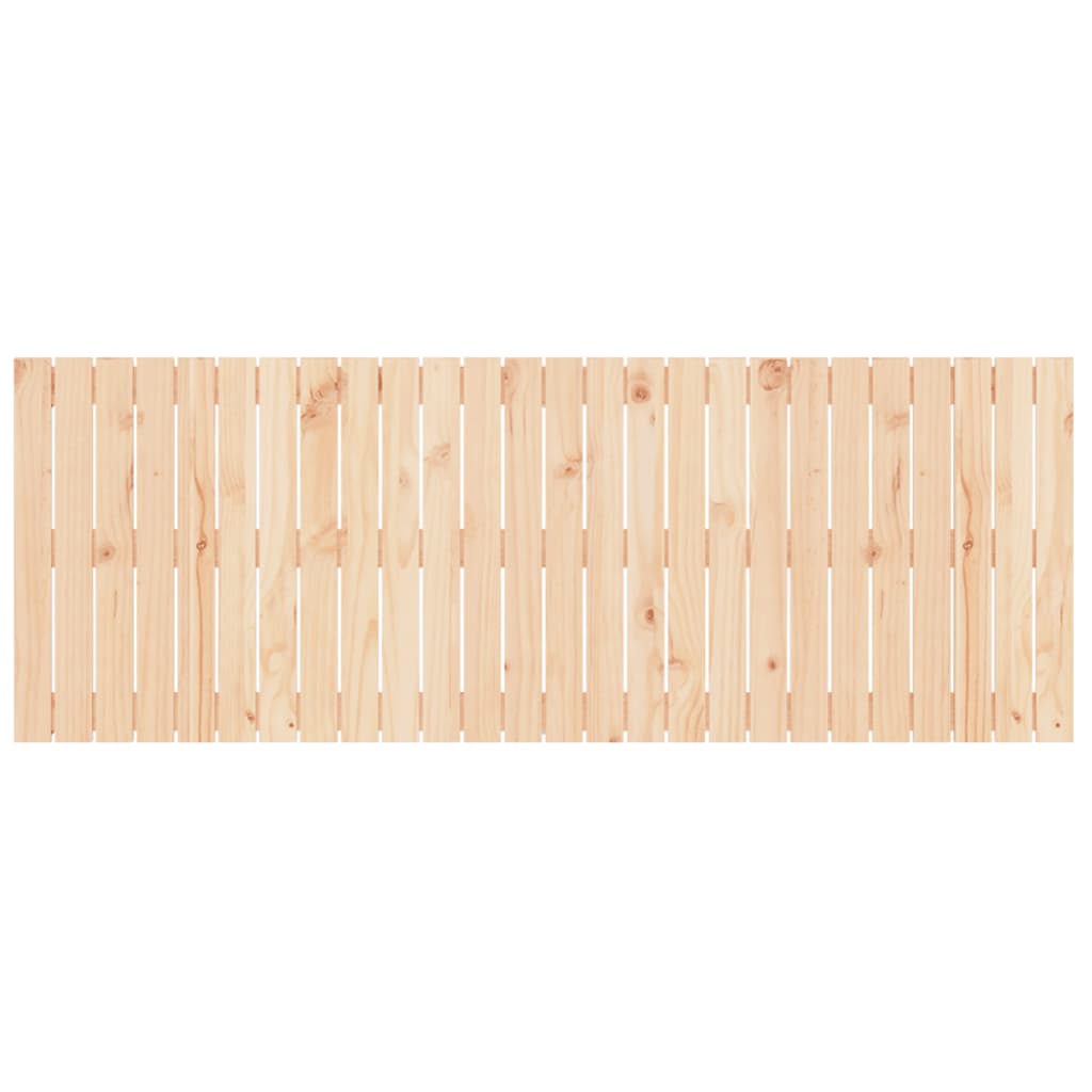 vidaXL Wezgłowie łóżka, 166x3x60 cm, lite drewno sosnowe