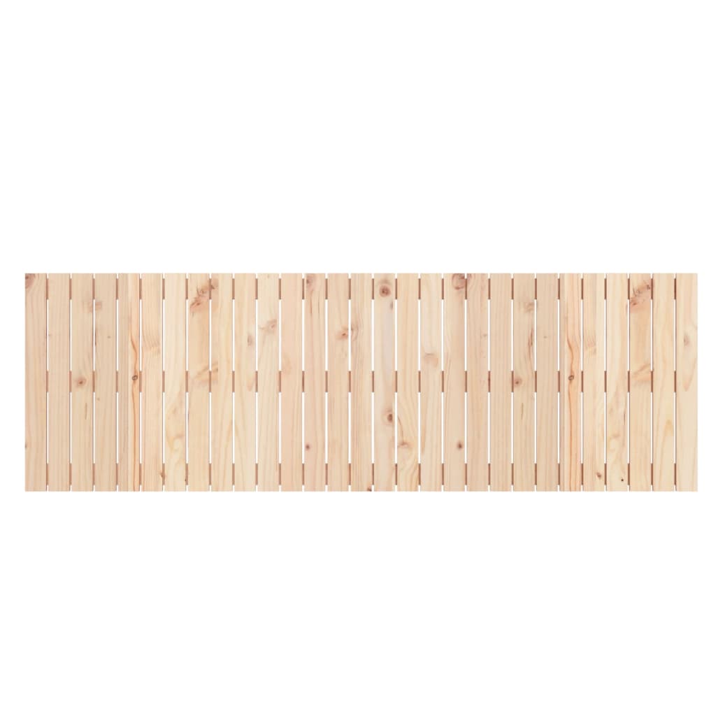 vidaXL Wezgłowie łóżka, 185x3x60 cm, lite drewno sosnowe