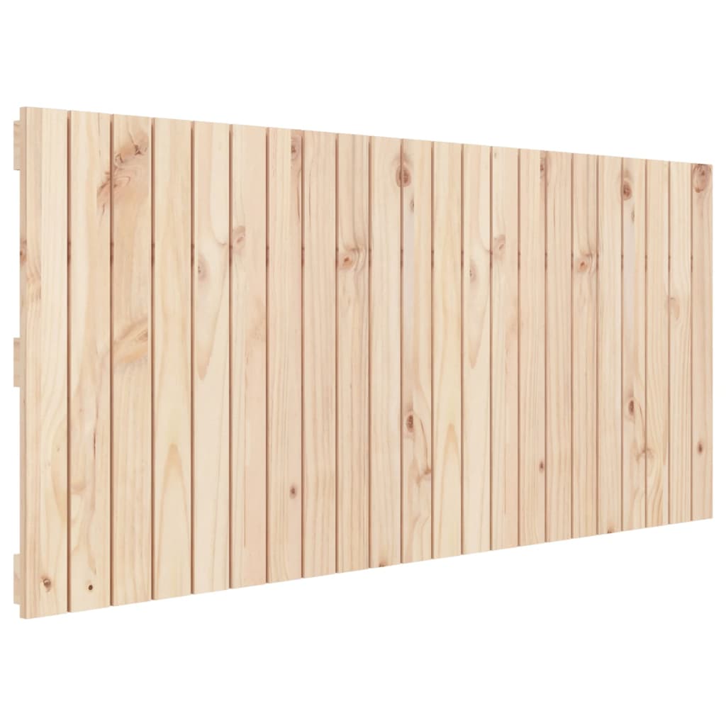 vidaXL Wezgłowie łóżka, 140x3x60 cm, lite drewno sosnowe