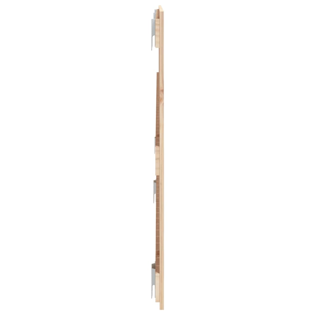 vidaXL Wezgłowie łóżka, 140x3x60 cm, lite drewno sosnowe