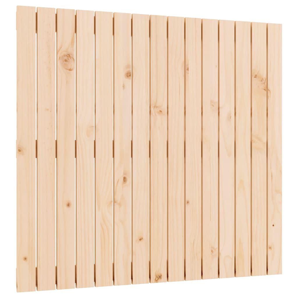 vidaXL Wezgłowie łóżka, 95,5x3x90 cm, lite drewno sosnowe