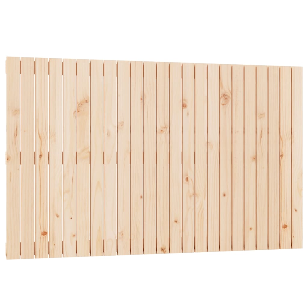 vidaXL Wezgłowie łóżka, 147x3x90 cm, lite drewno sosnowe