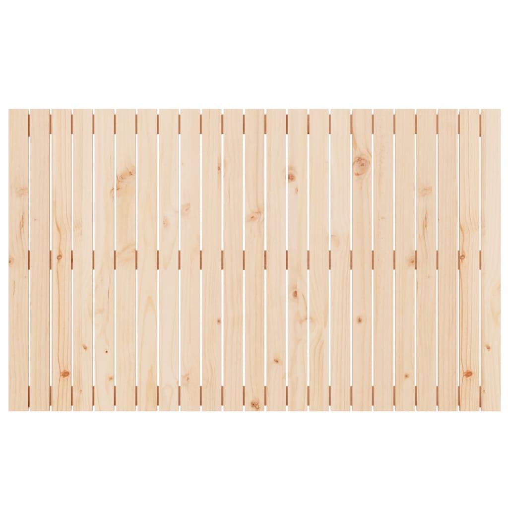 vidaXL Wezgłowie łóżka, 147x3x90 cm, lite drewno sosnowe
