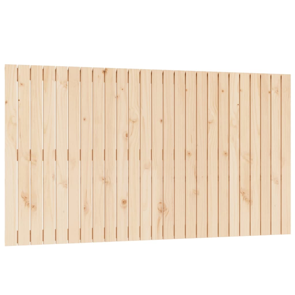 vidaXL Wezgłowie łóżka, 159,5x3x90 cm, lite drewno sosnowe