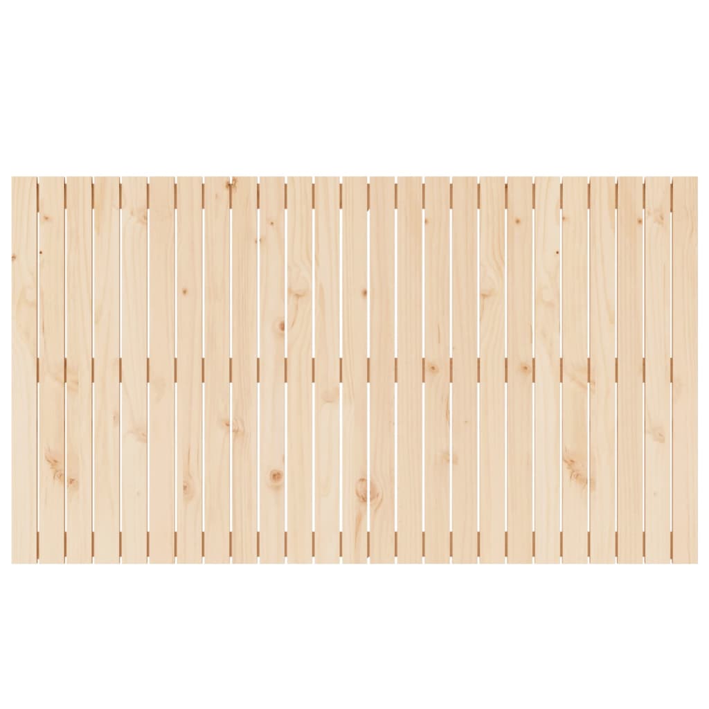 vidaXL Wezgłowie łóżka, 159,5x3x90 cm, lite drewno sosnowe