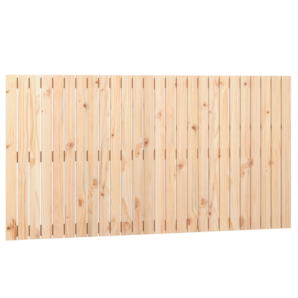 vidaXL Wezgłowie łóżka, 166x3x90 cm, lite drewno sosnowe