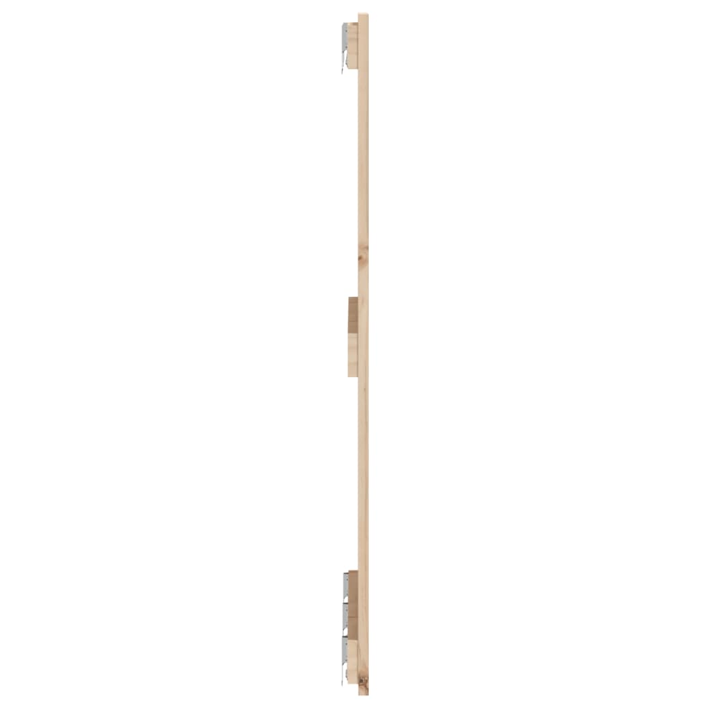 vidaXL Wezgłowie łóżka, 166x3x90 cm, lite drewno sosnowe