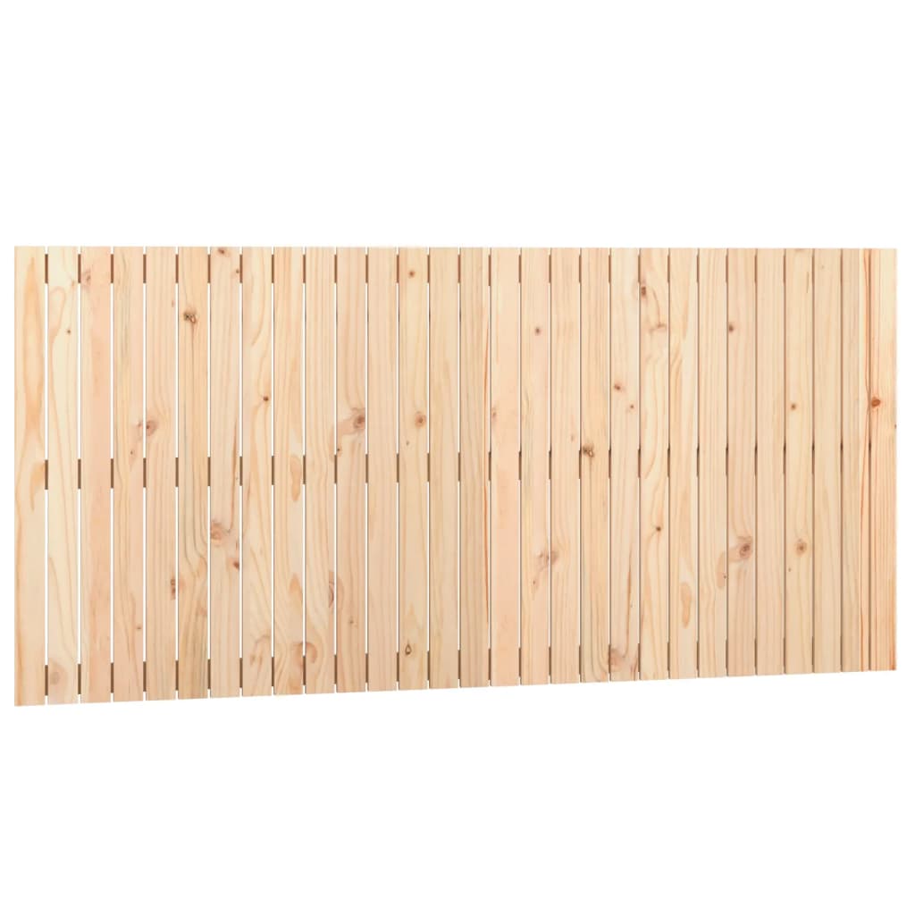 vidaXL Wezgłowie łóżka, 185x3x90 cm, lite drewno sosnowe