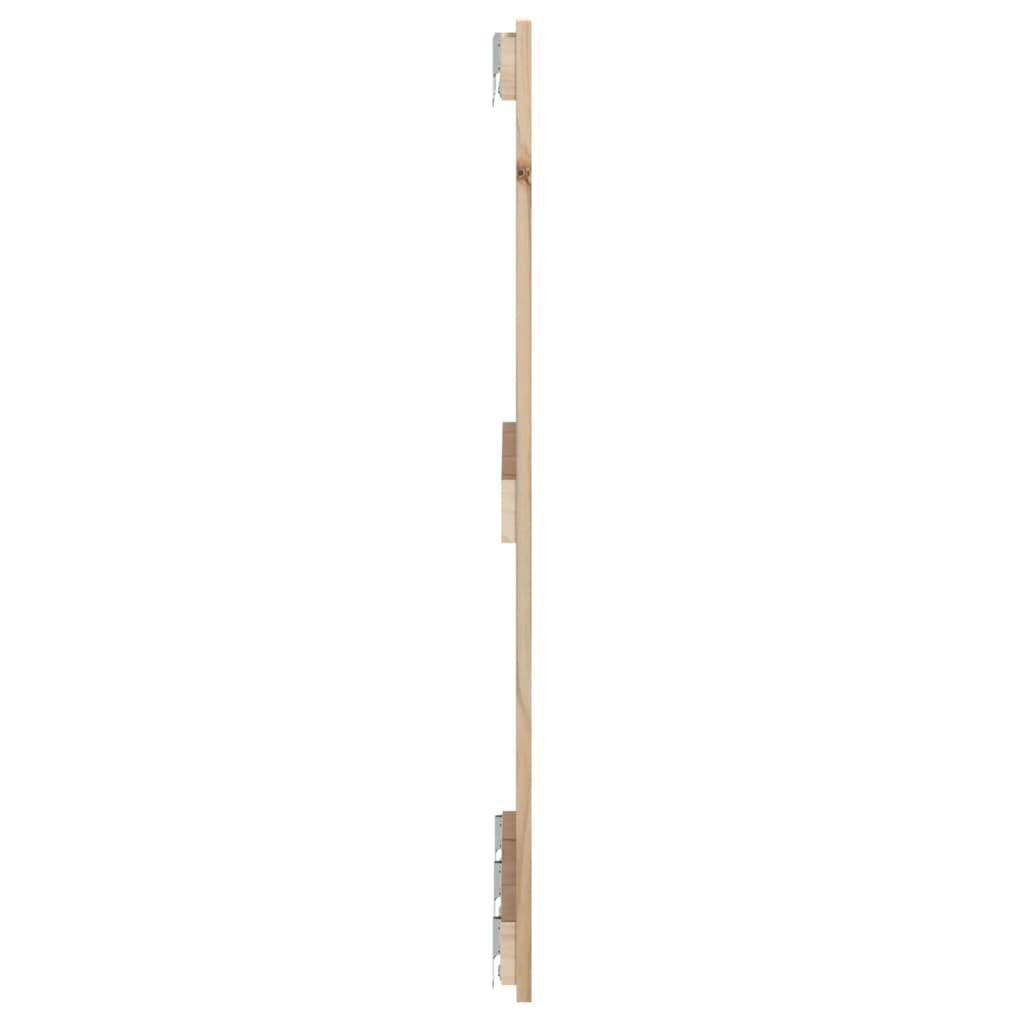 vidaXL Wezgłowie łóżka, 185x3x90 cm, lite drewno sosnowe